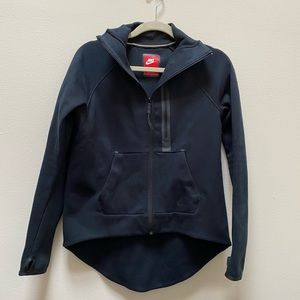 NIKE High low zip up